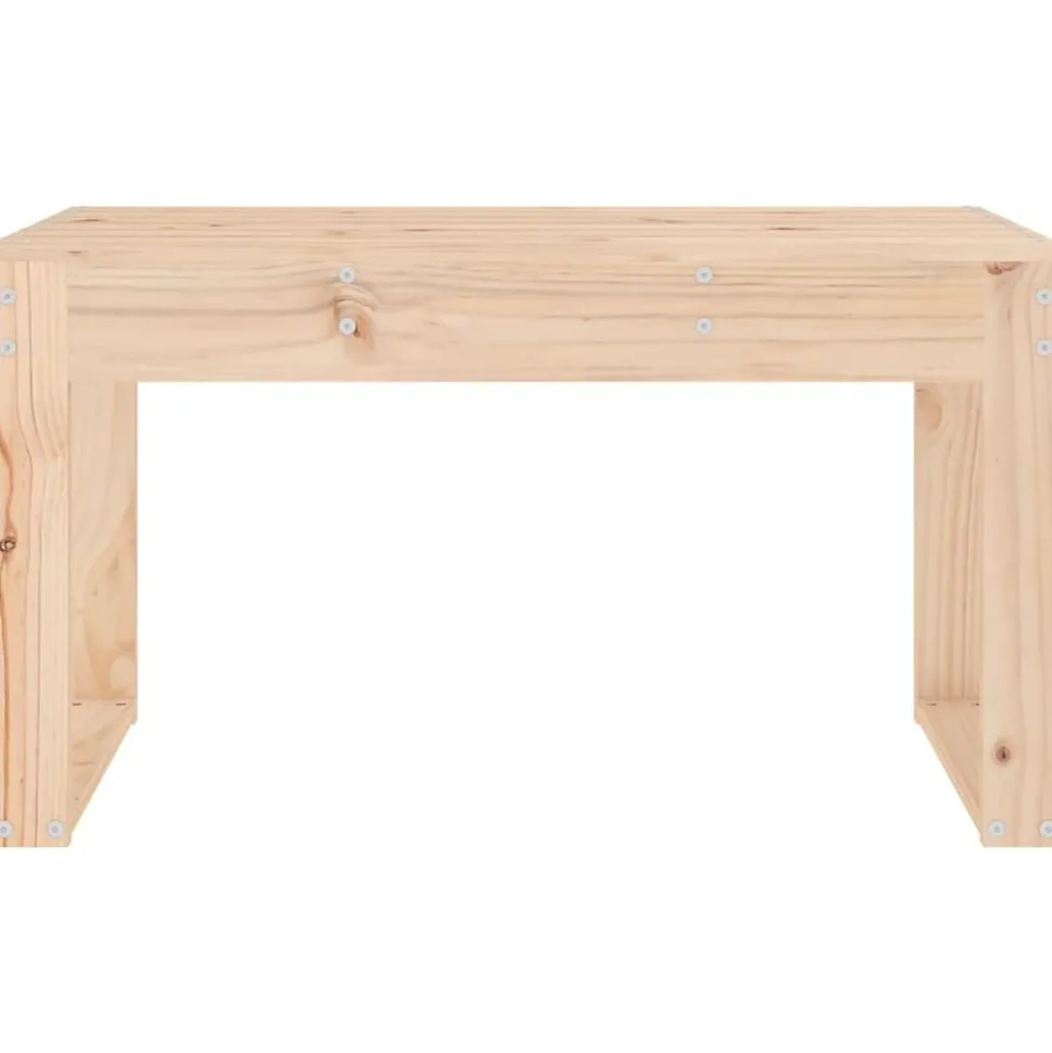 vidaXL Banc de jardin 80x38x45 cm bois massif de pin