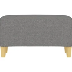 vidaXL Banc Gris foncé 70x35x41 cm Tissu