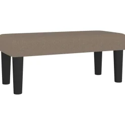 vidaXL Banc Taupe 70x30x30 cm Tissu