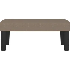 vidaXL Banc Taupe 70x30x30 cm Tissu