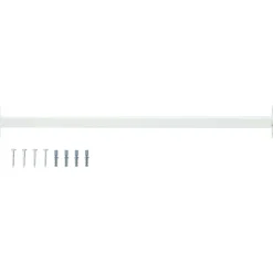 vidaXL Barre de sécurité de fenêtre réglable Blanc 710 -1200 mm Acier