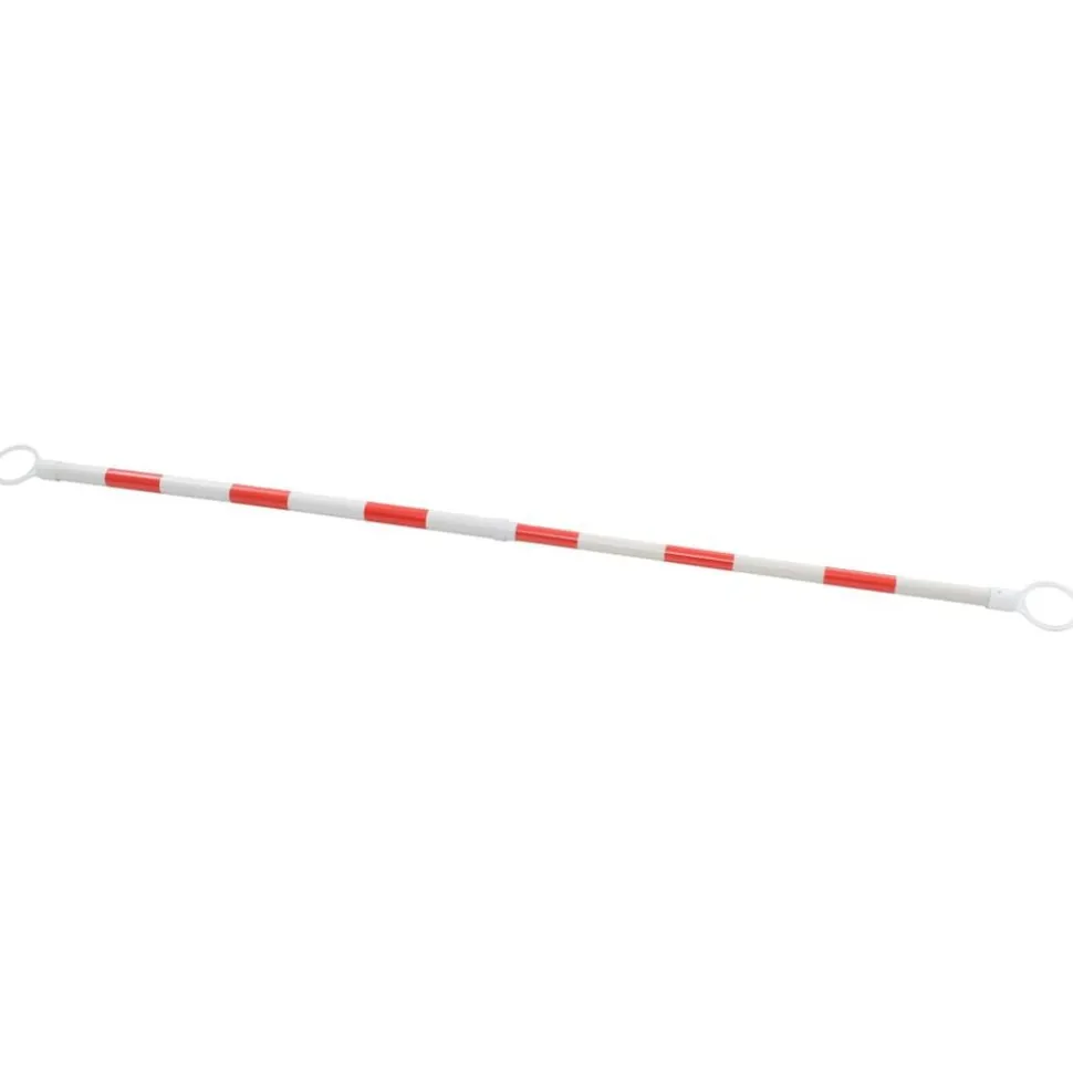 vidaXL Barre rétractable pour cônes 2 pcs Plastique 116-197 cm