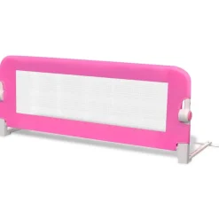 vidaXL Barrière de lit pour enfants 102x42 cm Rose