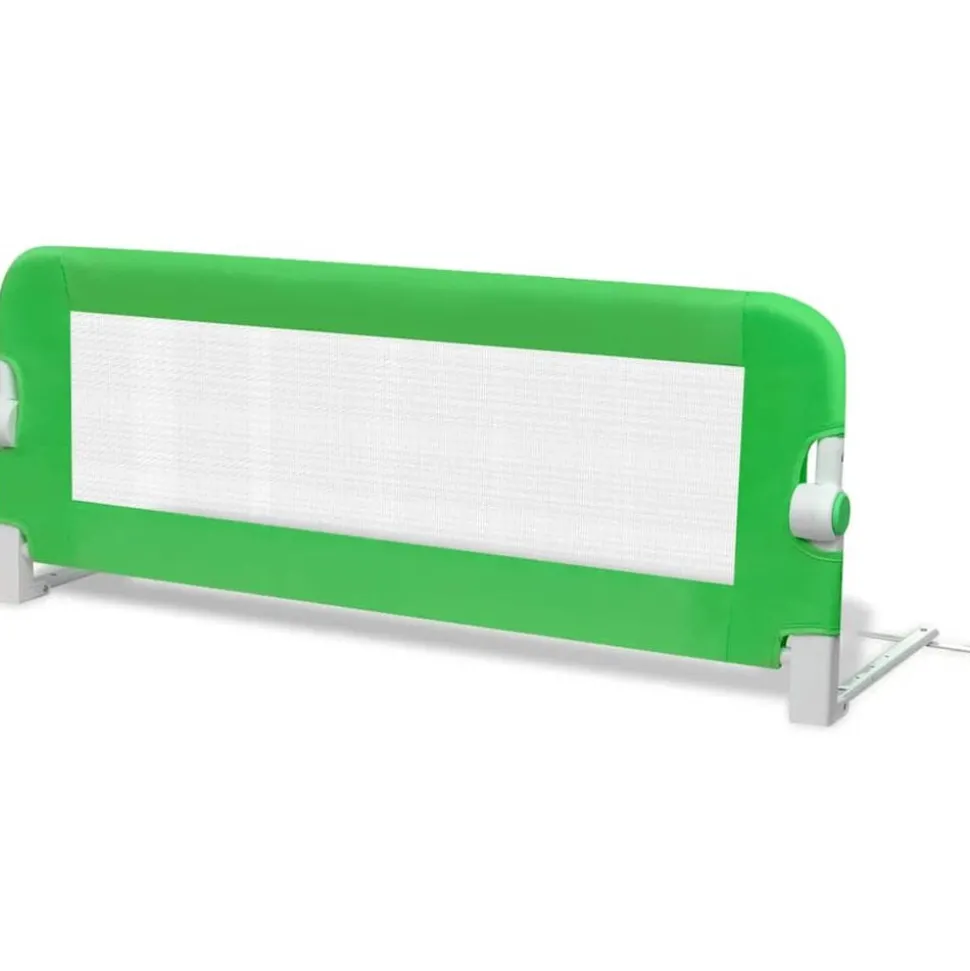vidaXL Barrière de lit pour enfants 102x42 cm Vert