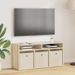 vidaXL Basboard avec tiroir Chêne Sonoma 102 x 32 x 48,5 cm