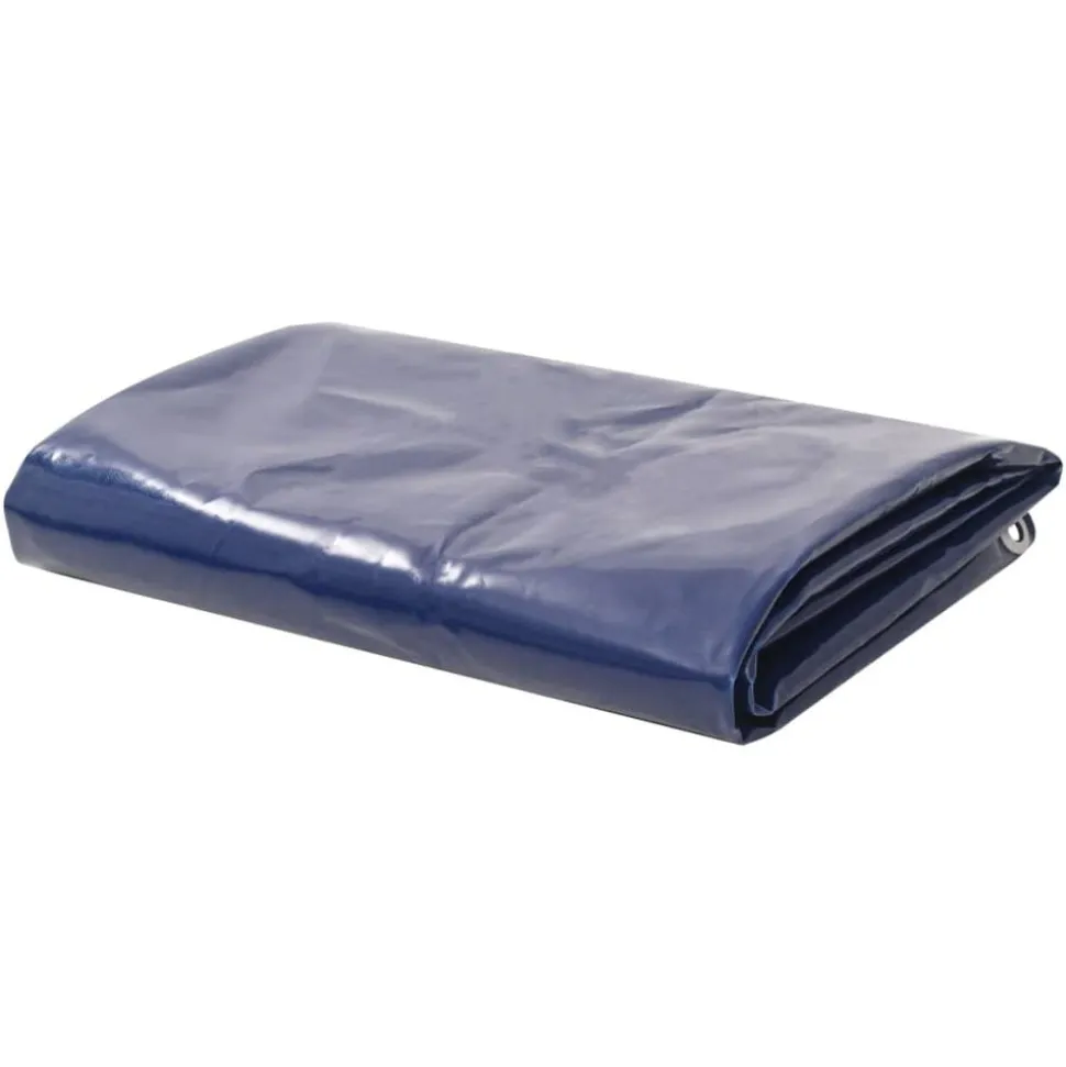 vidaXL Bâche 650 g / m² 2 x 3 m Bleu