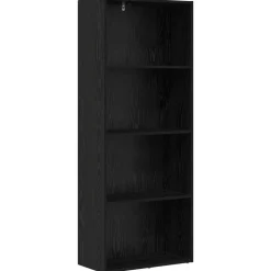 vidaXL Bibliothèque autoportante Chêne noir 60 x 30 x 151,5 cm