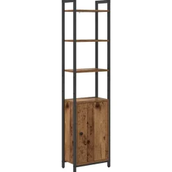 vidaXL Bibliothèque Bois Ancien 40 x 24 x 161 cm Bois d'ingénierie