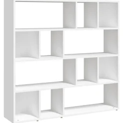 vidaXL Bibliothèque/Cloison de séparation Blanc 105x24x102 cm