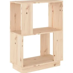 vidaXL Bibliothèque/Séparateur de pièce 51x25x70 cm Bois de pin solide