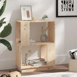vidaXL Bibliothèque/Séparateur de pièce 51x25x70 cm Bois de pin solide
