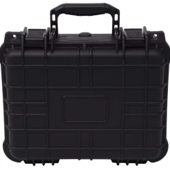 vidaXL Boîte de protection pour équipement 35 x 29,5 x 15 cm noir