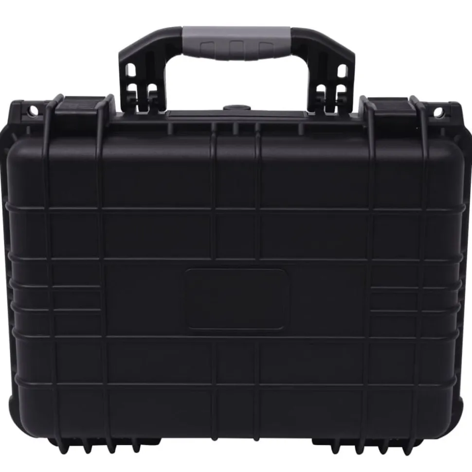 vidaXL Boîte de protection pour équipement 40,6 x 33 x 17,4 cm noir