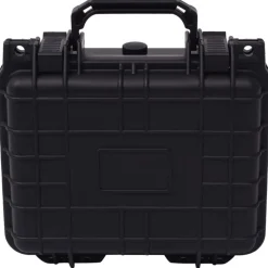 vidaXL Boîte de protection pour équipement 27 x 24,6 x 12,4 cm noir