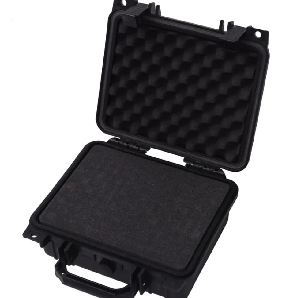 vidaXL Boîte de protection pour équipement 27 x 24,6 x 12,4 cm noir