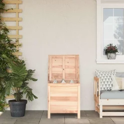 vidaXL Boîte de rangement de jardin 50x49x56,5 cm bois massif de sapin