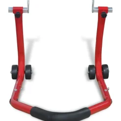 vidaXL Béquille arrière de moto Rouge