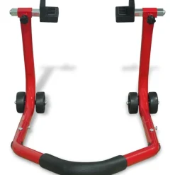 vidaXL Béquille arrière de moto Rouge