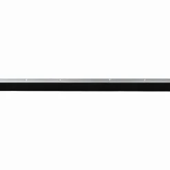 vidaXL Brosses d'étanchéité pour porte à visser 2 pcs Argent 100 cm