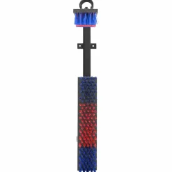 vidaXL Brosses pour le bétail Rouge et bleu 84 x 10 x 91 cm PVC