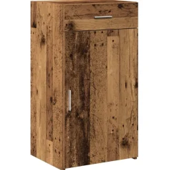 vidaXL Buffet avec tiroir Bois ancien 50 x 42,5 x 93 cm