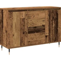 vidaXL Buffet Bois ancien 101,5 x 35 x 70 cm Bois d'ingénierie