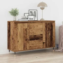 vidaXL Buffet Bois ancien 101,5 x 35 x 70 cm Bois d'ingénierie