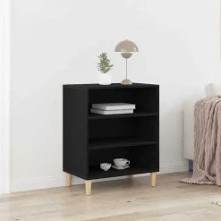 vidaXL Buffet Chêne noir 57 x 35 x 70 cm Bois d'ingénierie