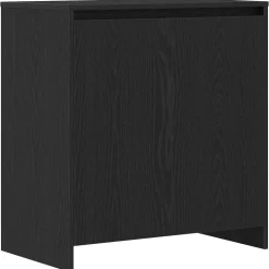 vidaXL Buffet Chêne noir 70x41x75 cm Bois d'ingénierie