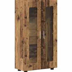 vidaXL Buffet FLORIN Bois ancien 55,5 x 29 x 100 cm Bois d'ingénierie