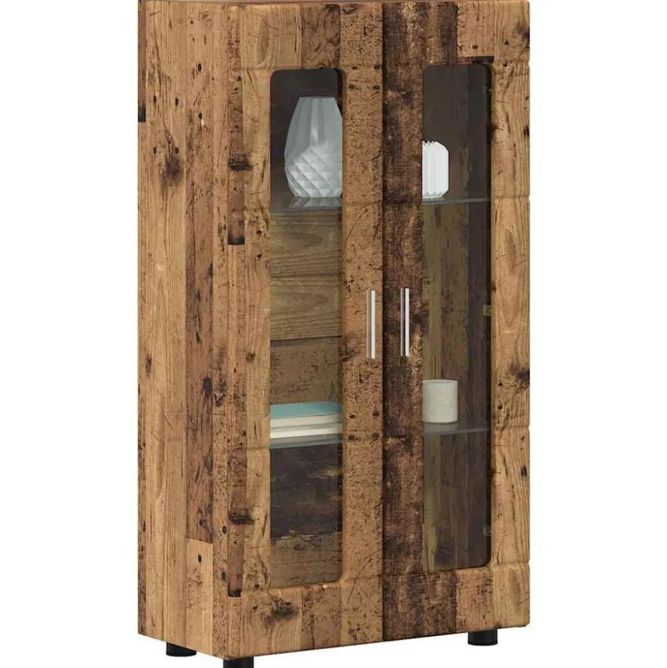 vidaXL Buffet FLORIN Bois ancien 55,5 x 29 x 100 cm Bois d'ingénierie