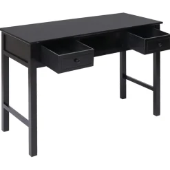 vidaXL Buffet Noir 108x45x76 cm Bois de Paulownia massif