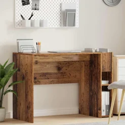 vidaXL Bureau Bois ancien 109 x 50 x 78 cm Bois d'ingénierie