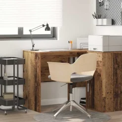 vidaXL Bureau Bois Ancien 102 x 50 x 75 cm Bois d'ingénierie