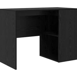 vidaXL Bureau Chêne noir 102 x 50 x 75 cm Bois d'ingénierie