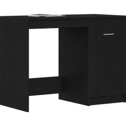 vidaXL Bureau Chêne noir 100 x 50 x 76 cm Bois d'ingénierie