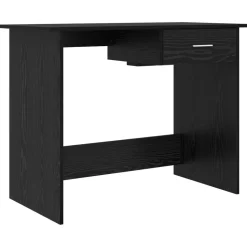 vidaXL Bureau Chêne noir 100 x 50 x 76 cm Bois d'ingénierie
