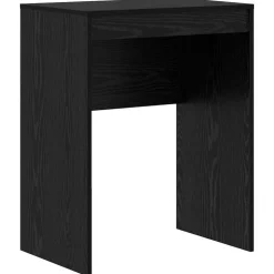 vidaXL Bureau Chêne noir 60 x 40 x 76 cm