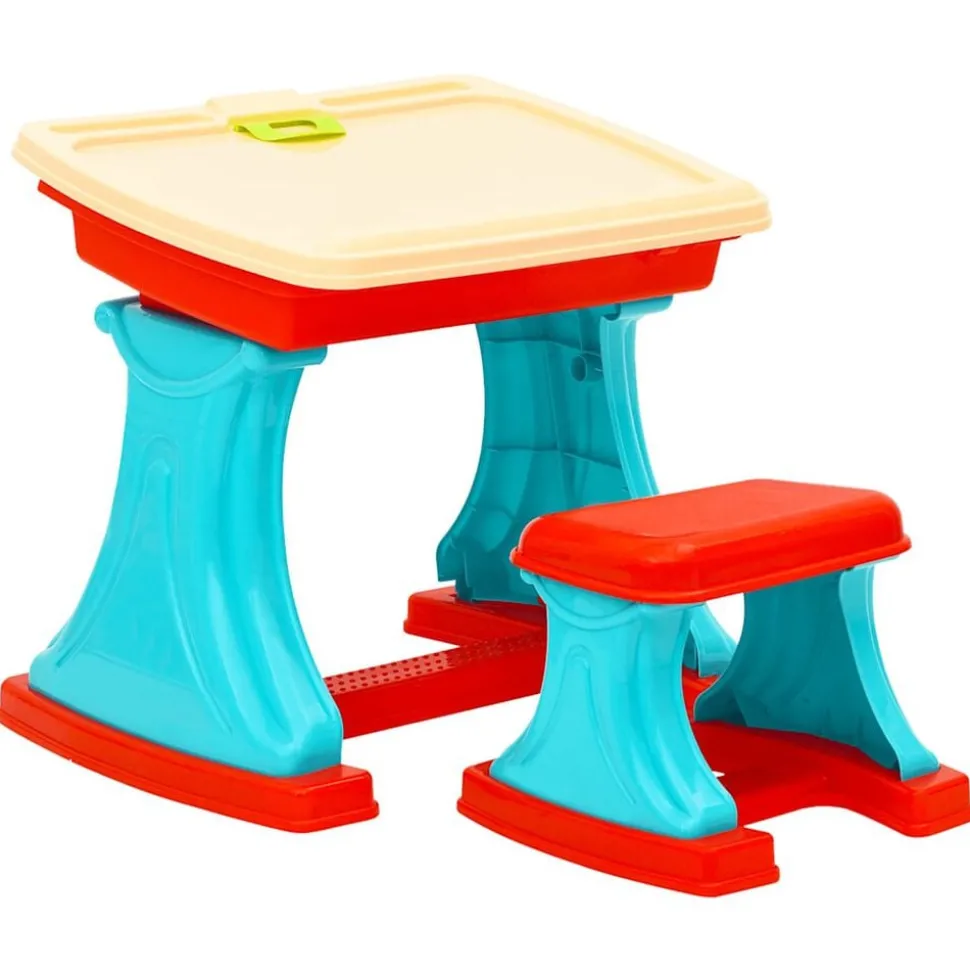 vidaXL Bureau et chevalet d'apprentissage réglable pour enfants