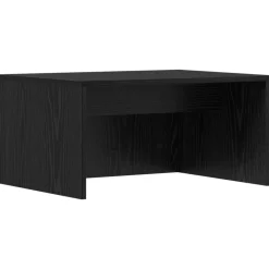 vidaXL Bureau mural Chêne noir 60 x 45 x 30 cm Bois d'ingénierie