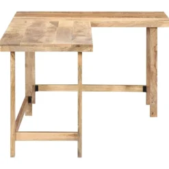 vidaXL Bureau 180x120x76 cm Bois de manguier massif