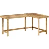 vidaXL Bureau 165x110x75 cm bois massif de manguier
