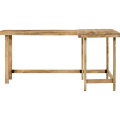 vidaXL Bureau 165x110x75 cm bois massif de manguier