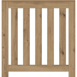 vidaXL Cache-radiateur chêne artisanal 78x20x82 cm bois d'ingénierie