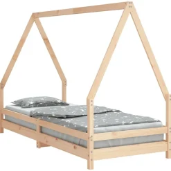vidaXL Cadre de lit pour enfants 80x200 cm bois de pin massif