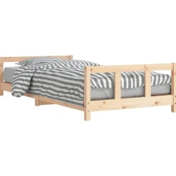 vidaXL Cadre de lit pour enfants 90x200 cm bois de pin massif