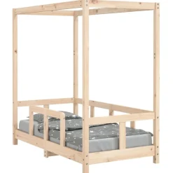 vidaXL Cadre de lit pour enfant 70x140 cm bois de pin massif