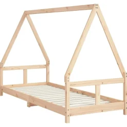vidaXL Cadre de lit pour enfants 80x200 cm bois de pin massif