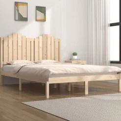 vidaXL Cadre de lit sans matelas bois massif