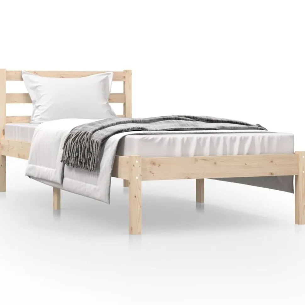 vidaXL Cadre de lit sans matelas 75x190 cm